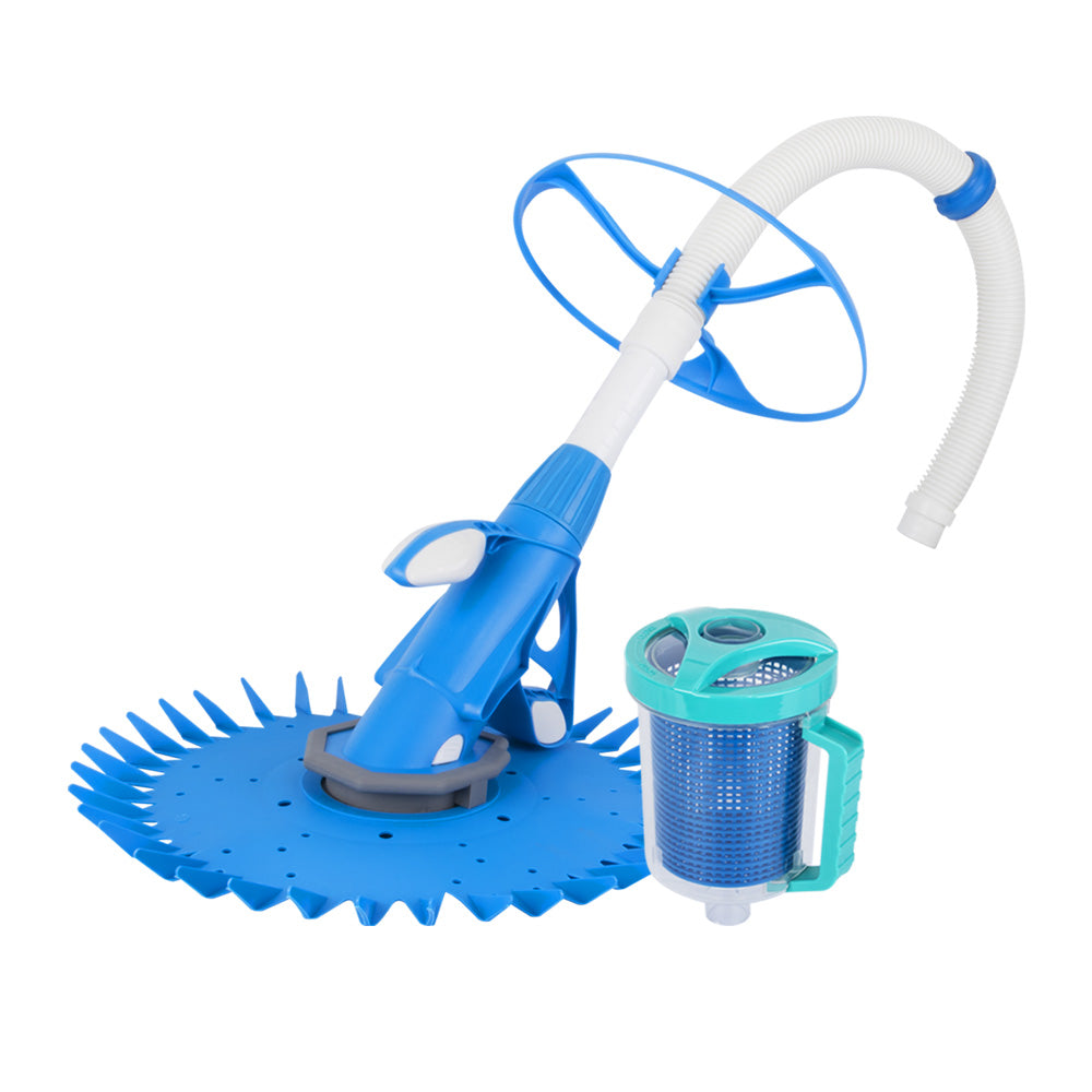 MOBI Swimming Pool Cleaner Floor Climb Wall Automatic Vacuum 10M Hose Leaf Catcher