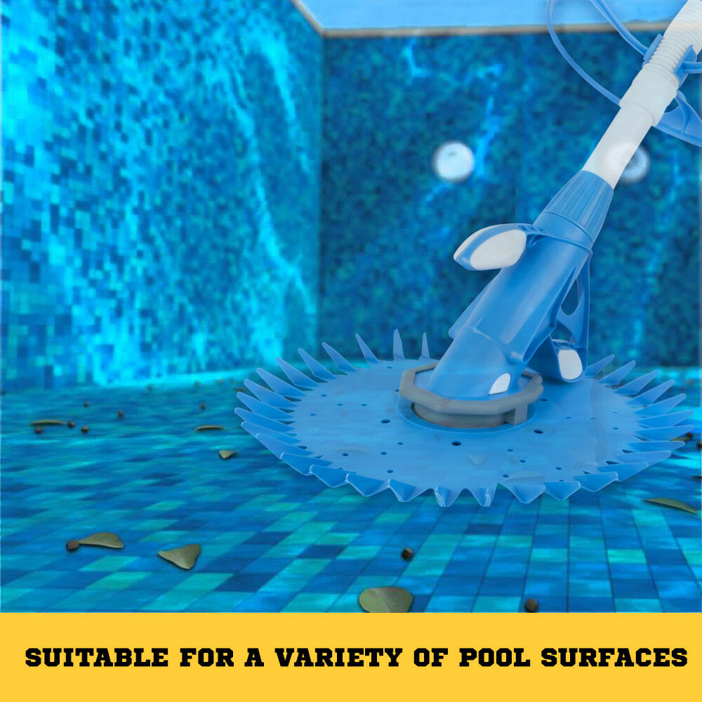 MOBI Swimming Pool Cleaner Floor Climb Wall Automatic Vacuum 10M Hose Leaf Catcher