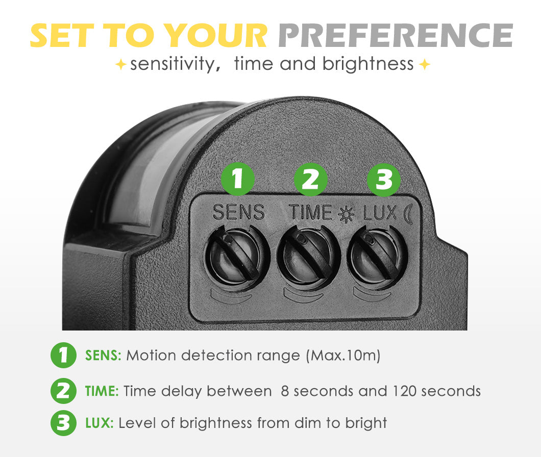 ATEM POWER 2x 100 LED Solar Sensor Lights Outdoor Security Motion Detection Garden Flood
