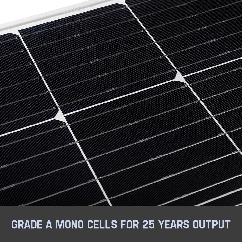 Mobi 350W Fixed Solar Panel Mono Cell With 20A 12V 24V PWM Regulator USB