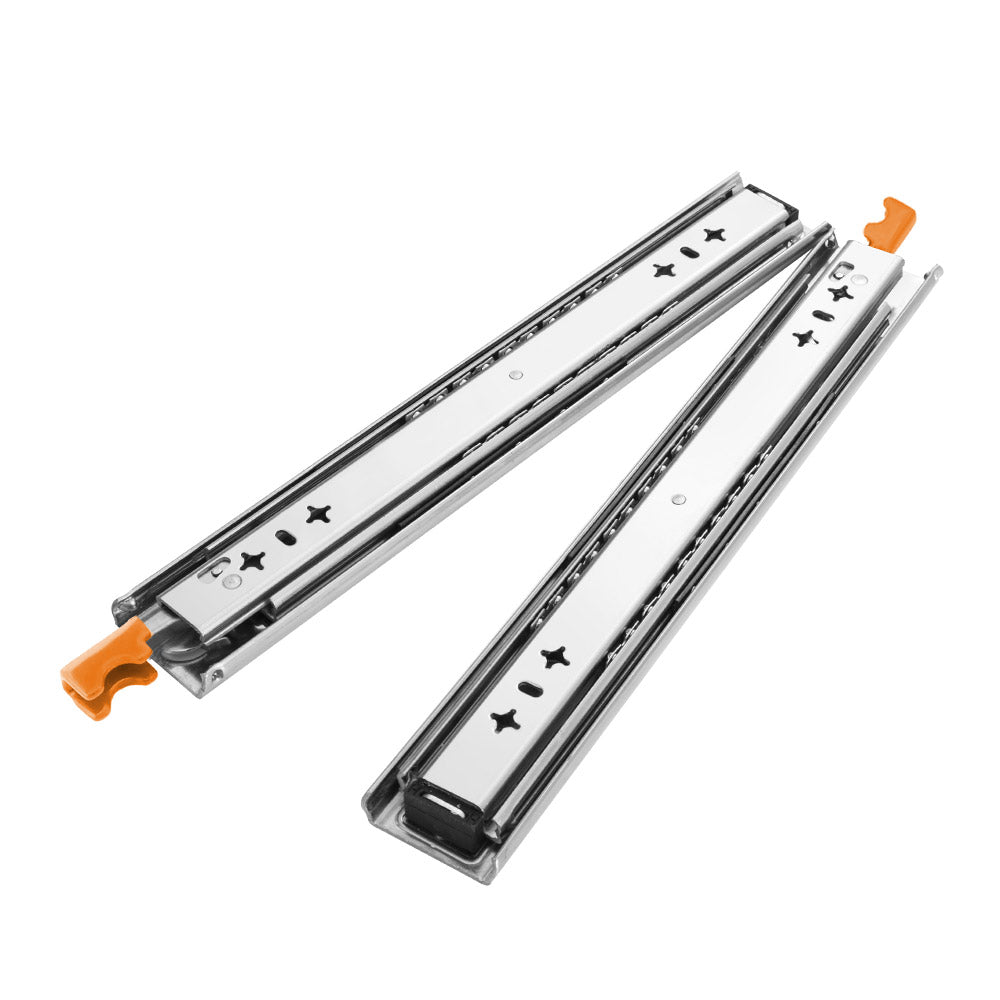125kg Locking Drawer Slides / Runners 356mm to 1016mm 4wd Trailer Fridge Draw