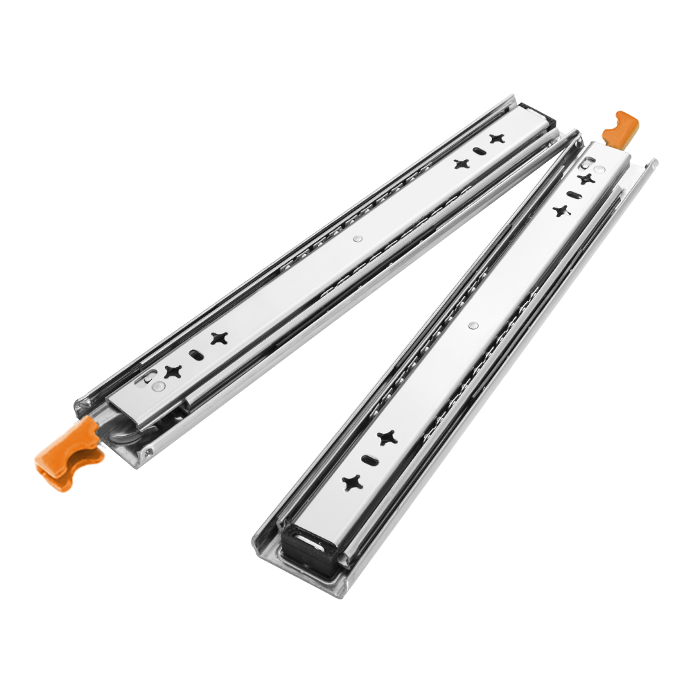 SAN HIMA 125kg Locking Drawer Slides / Runners 400mm 4wd Trailer Fridge Draw