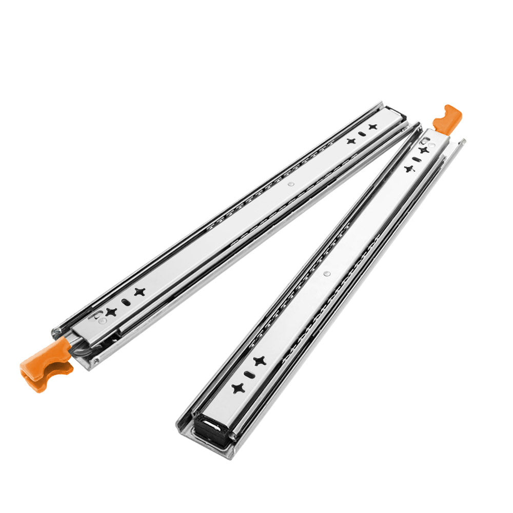 125kg Locking Drawer Slides / Runners 356mm to 1016mm 4wd Trailer Fridge Draw
