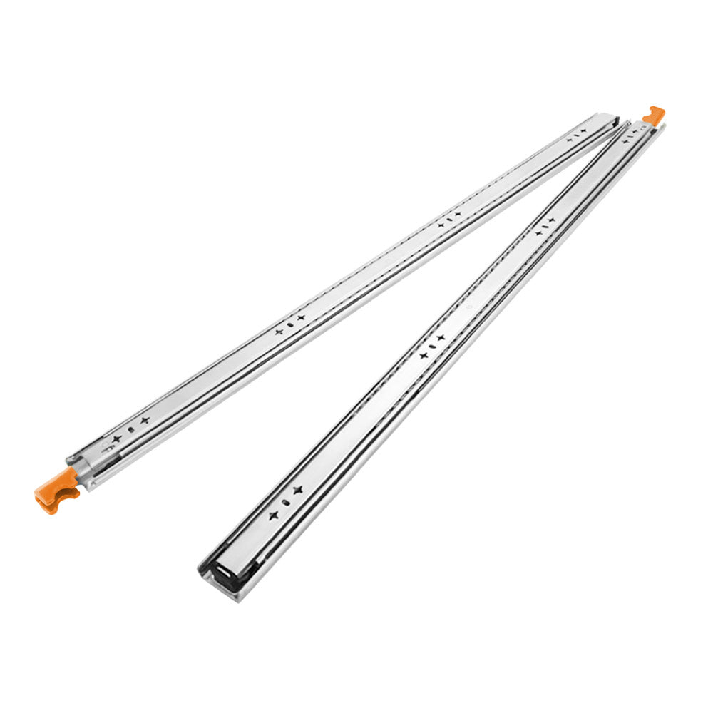 125kg Locking Drawer Slides / Runners 356mm to 1016mm 4wd Trailer Fridge Draw