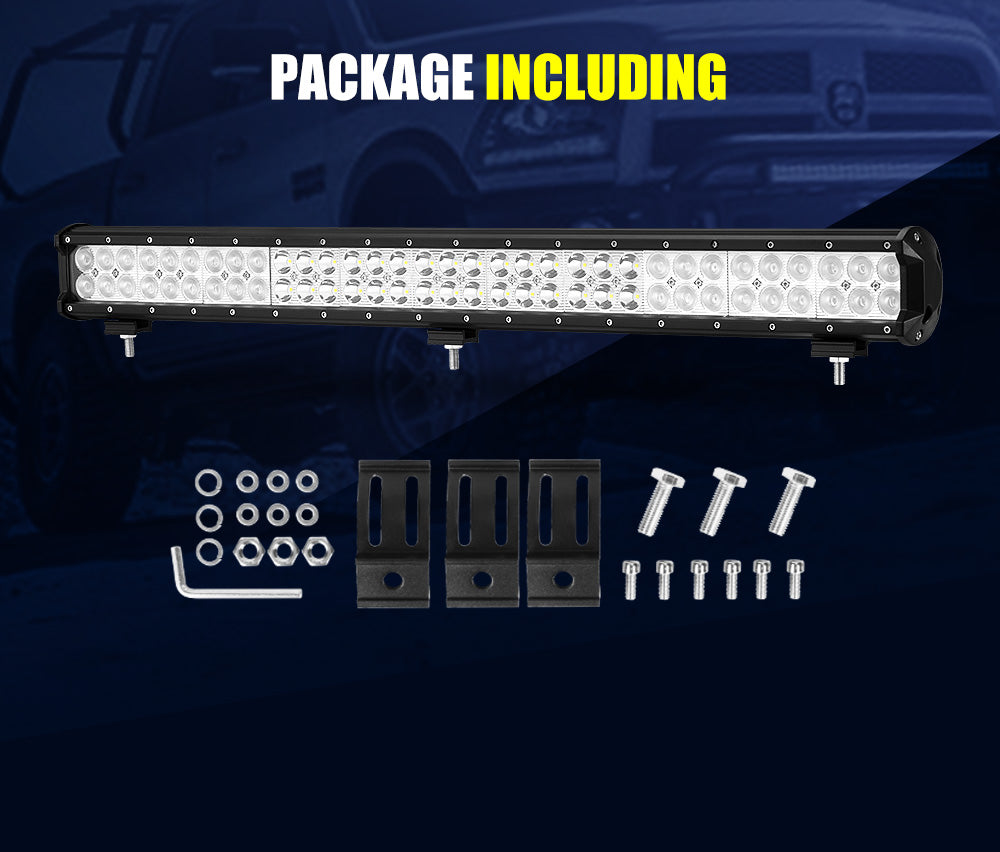 Mobi 9" 12" 30" LED Light Bar Flood Spot Combo Beam Driving Work Lamp 12V 24V