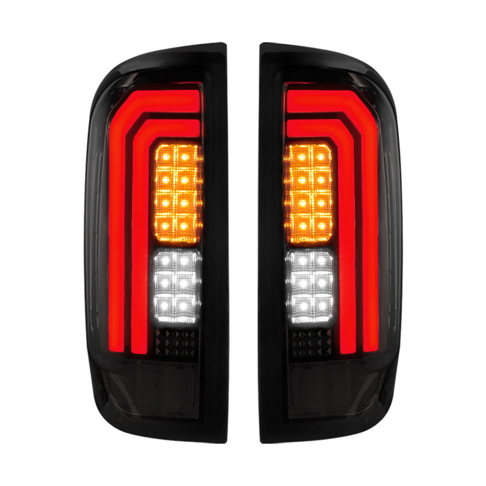 LED Tail Rear Lamp Lights Smoked For Nissan Navara NP300 D23 2015-2019