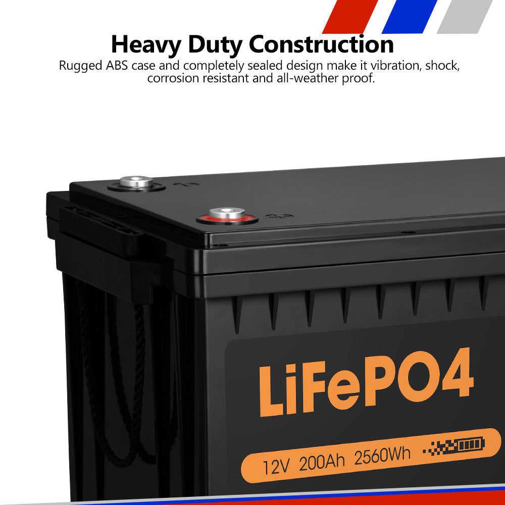Mobi 12V 20AH 135AH 175AH 200AH 300AH Lithium Iron Battery LiFePO4 Deep Cycle