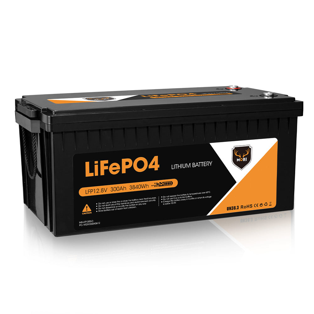 Mobi 12V 20AH 135AH 175AH 200AH 300AH Lithium Iron Battery LiFePO4 Deep Cycle