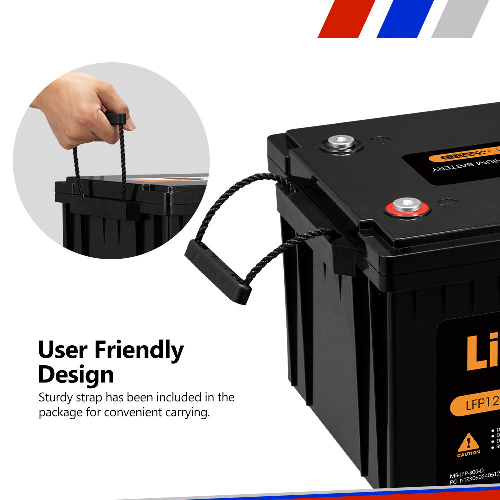 Mobi 12V 20AH 135AH 175AH 200AH 300AH Lithium Iron Battery LiFePO4 Deep Cycle