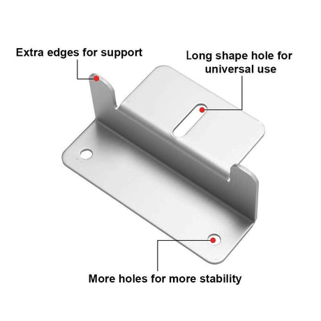 MOBI 8x Solar Panel Mounting Z Bracket