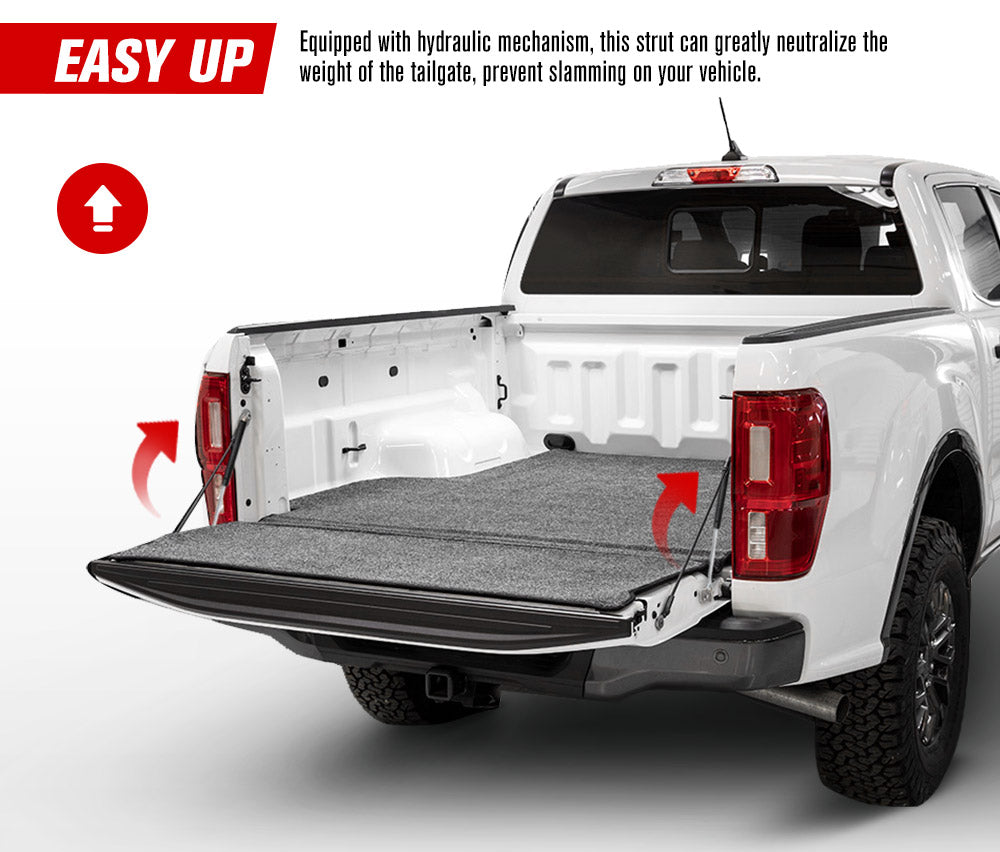 FIERYRED Easy Up & Slow Down Tailgate Strut Kit for Ford Ranger Raptor 2012-ON