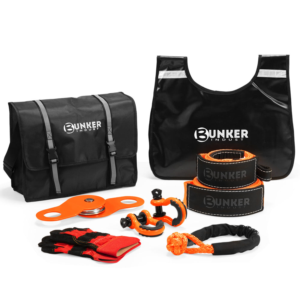 BUNKER INDUST 10 Piece Off-Road Recovery Kit
