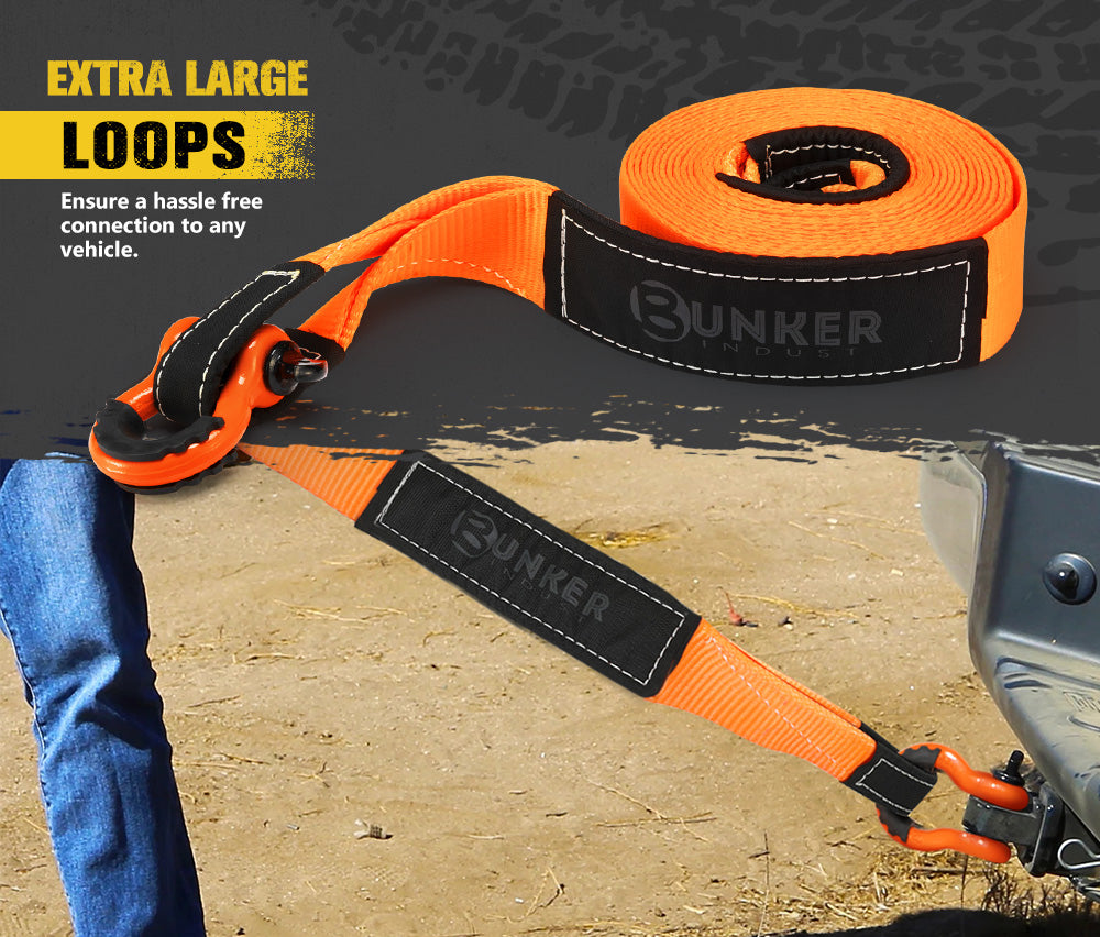 BUNKER INDUST 10 Piece Off-Road Recovery Kit