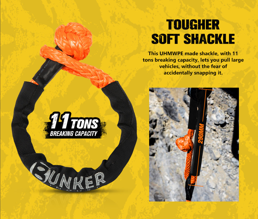 BUNKER INDUST 10 Piece Off-Road Recovery Kit