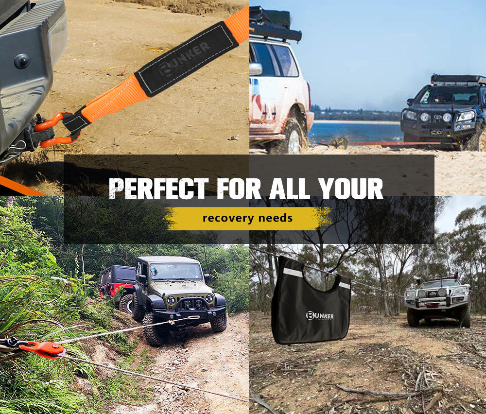 BUNKER INDUST 10 Piece Off-Road Recovery Kit