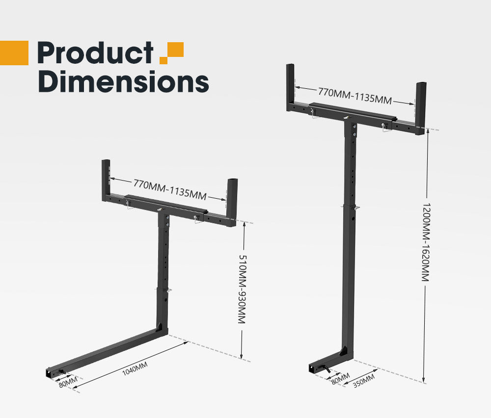 SAN HIMA Tow Bar Ladder Rack for Ford Ranger XLT wildtrak