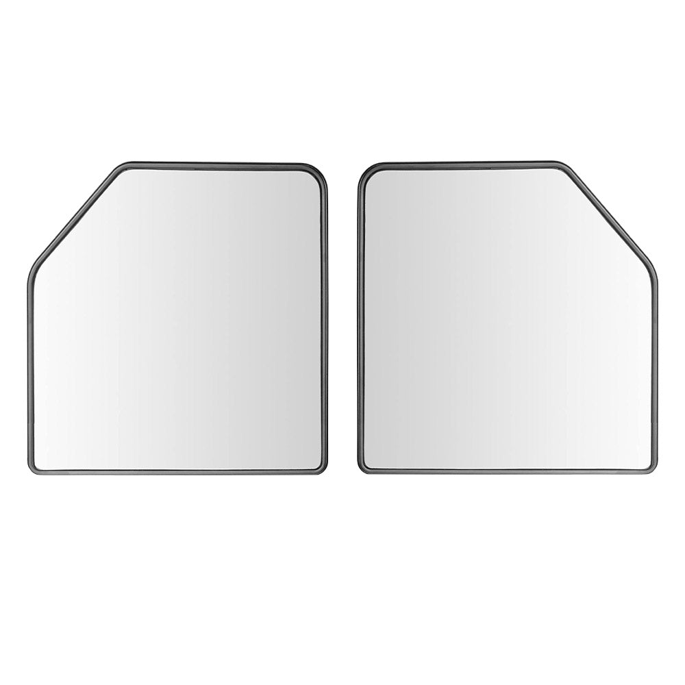 Pair of Large FLAT Replacement Mirror for San Hima Gen2 Towing Mirrors