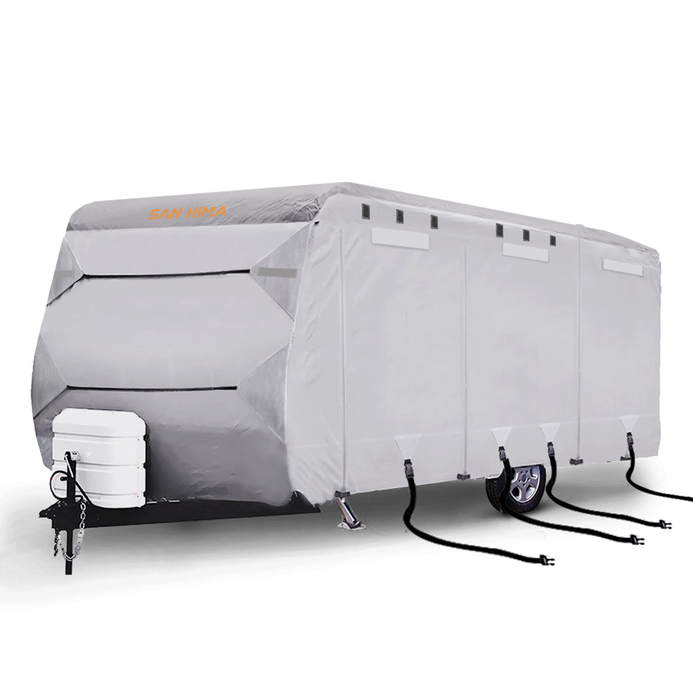 San Hima Caravan Cover Campervan 4 Layer Heavy Duty UV Carry bag Covers