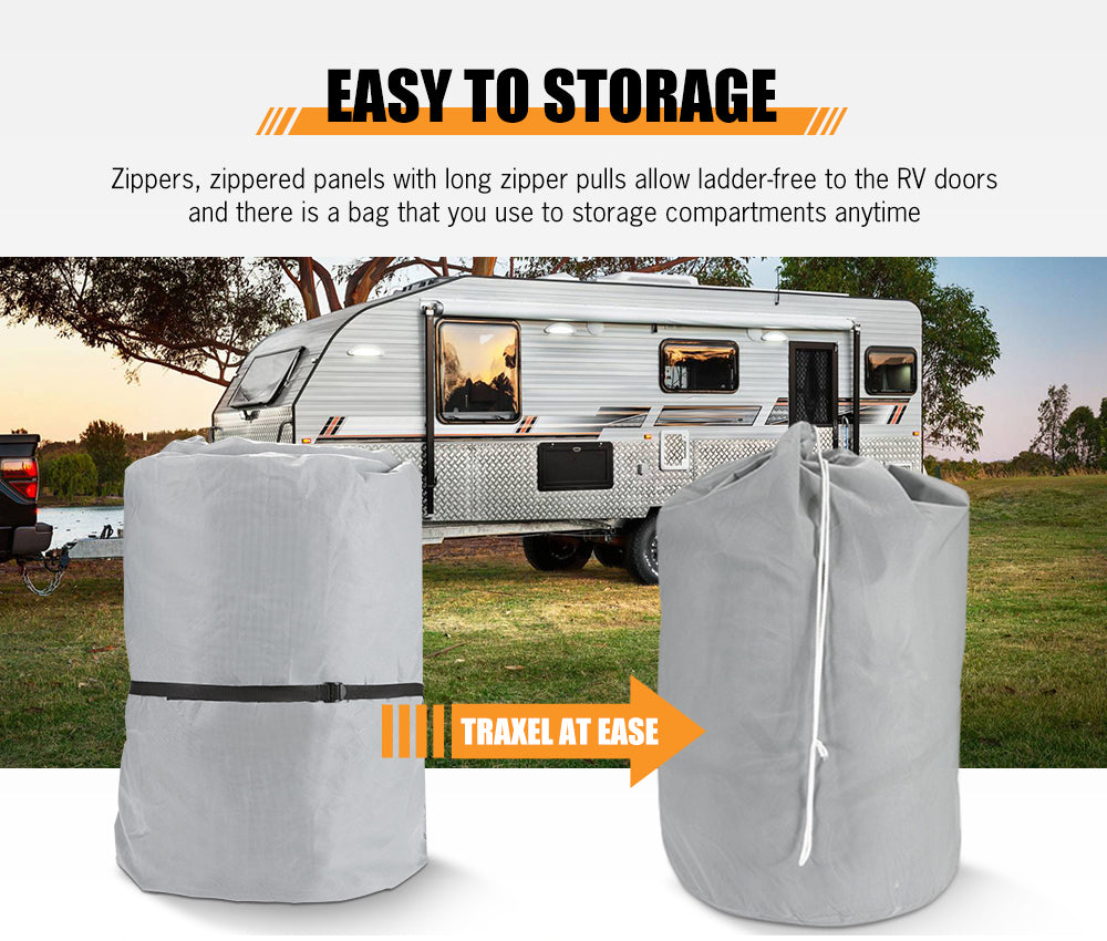 San Hima Caravan Cover Campervan 4 Layer Heavy Duty UV Carry bag Covers