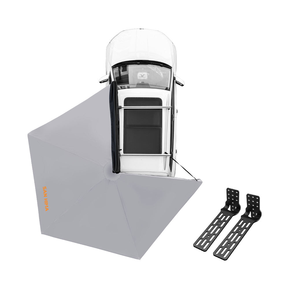 San Hima 270 Degree Free-Standing Awning 600D Double-Ripstop Oxford UPF50+ 4X4