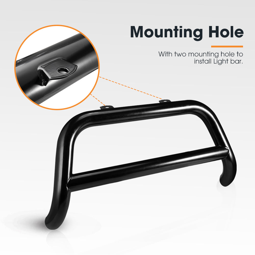 SAN HIMA Steel Nudge Bar for Ford Ranger 2012-2018 + Light Bar