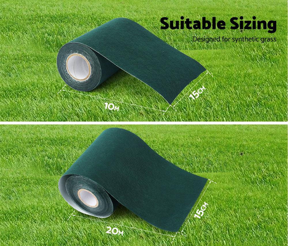 Mobi Artificial Grass Joining Tape 15cm x 10m 20m Self Adhesive Synthetic Fake