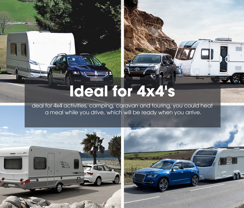 SAN HIMA 2x Towing Mirrors Clip Universal Multi Trailer Caravan Car Truck Vehicle 4WD Pair