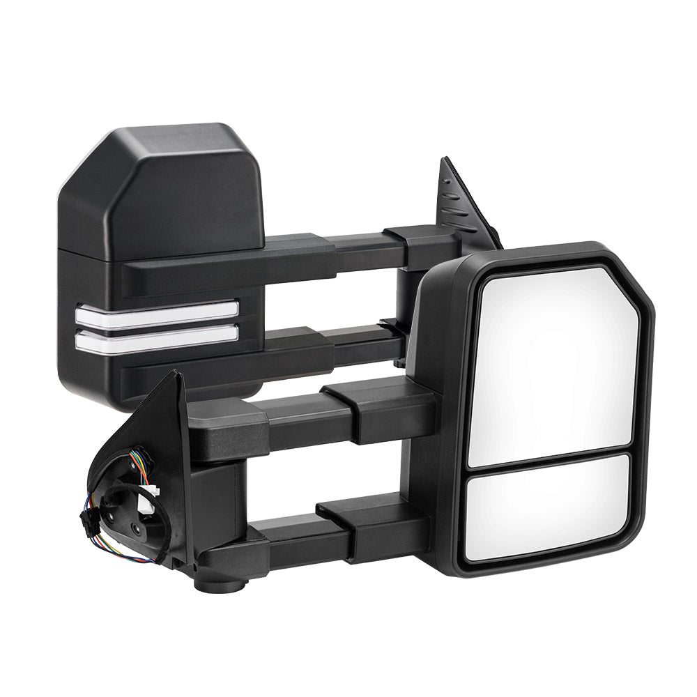 SAN HIMA Extendable Towing Mirrors for Toyota Hilux 2015-ON