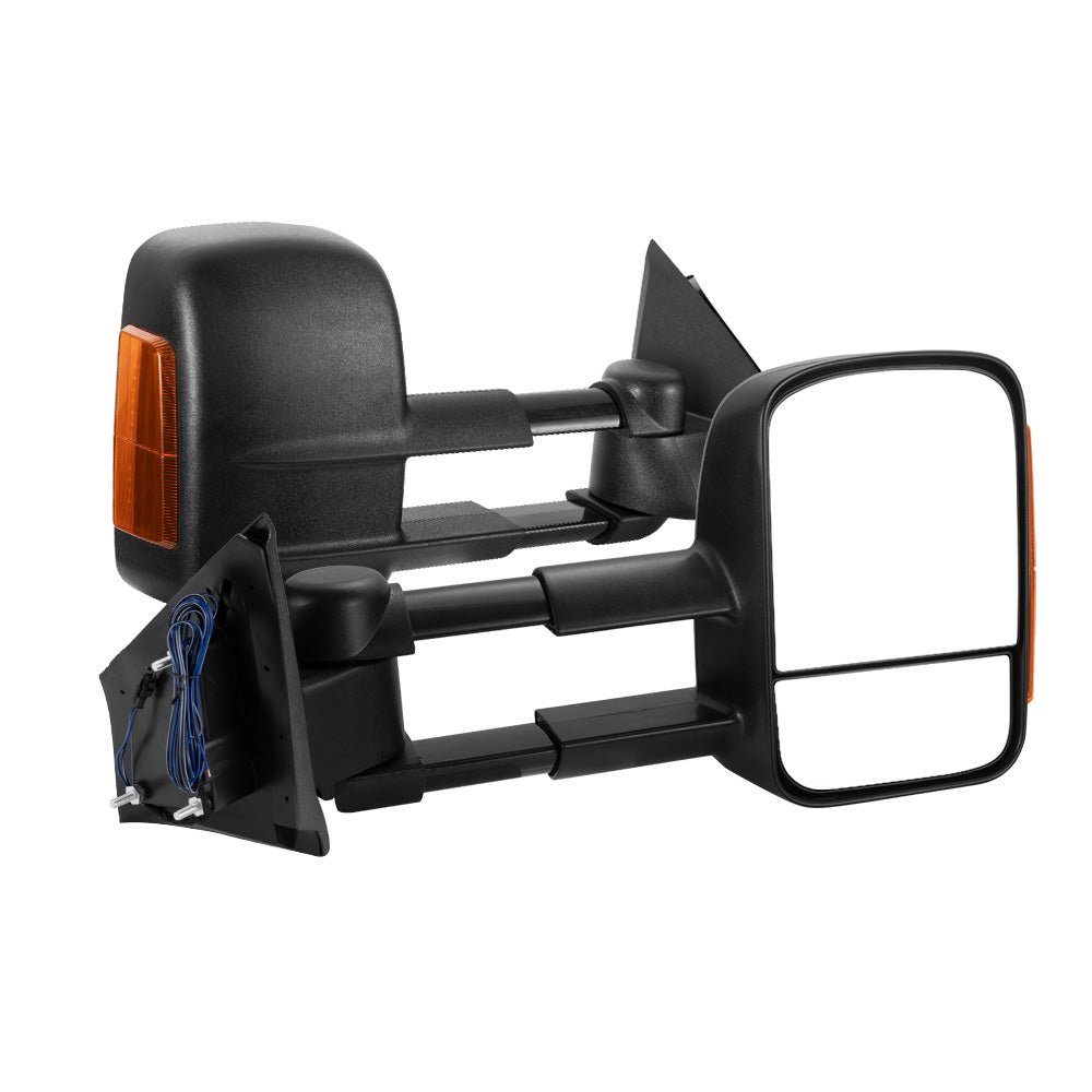 Pair Extendable Towing Mirrors For Mazda BT-50 MY 2012-2020