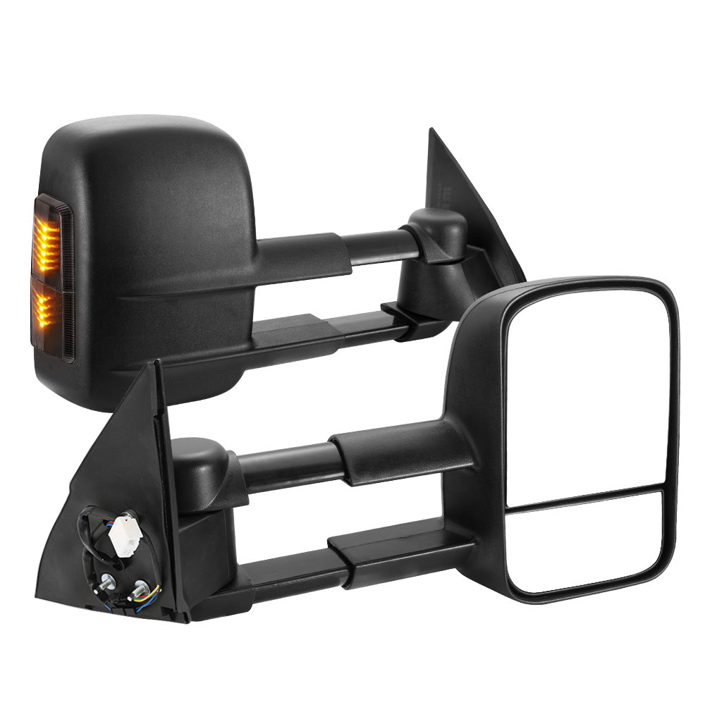 SAN HIMA Pair Towing Mirrors for Toyota Prado 150 Series 2009â€“2019