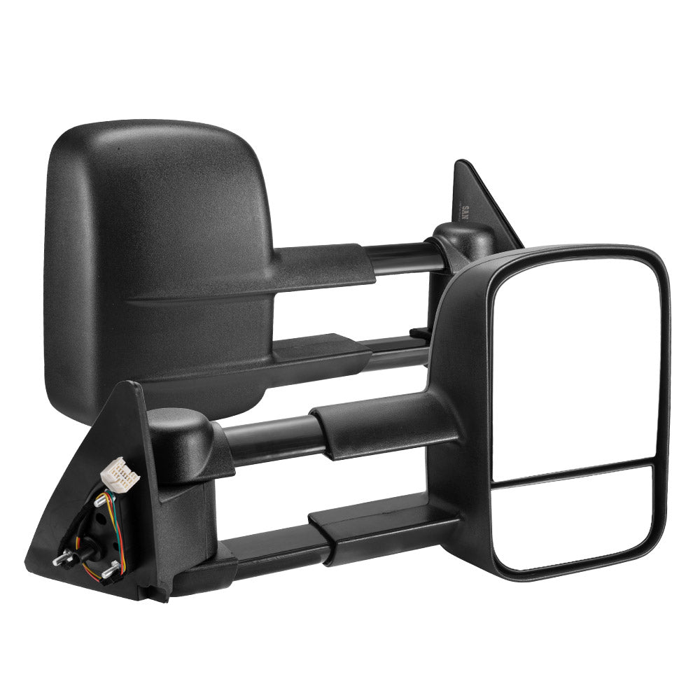 SAN HIMA Pair Extendable Towing Mirrors For Toyota Landcruiser 100 1998-2007