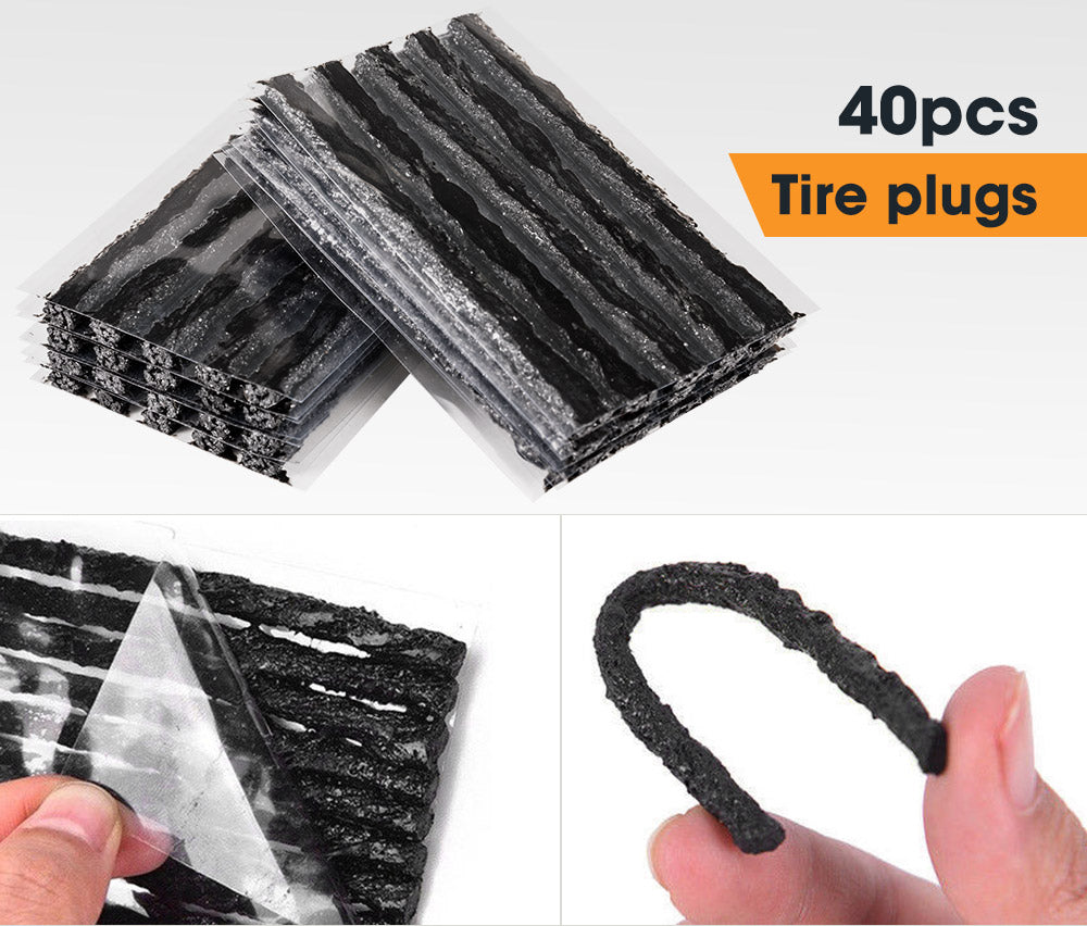 SAN HIMA 56PCS Tyre Puncture Repair Recovery Kit