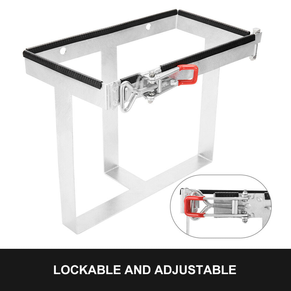 SAN HIMA  20L Jerry Can Holder Bolt On Galvanized 4x4 Camper Trailer Caravan Offroad