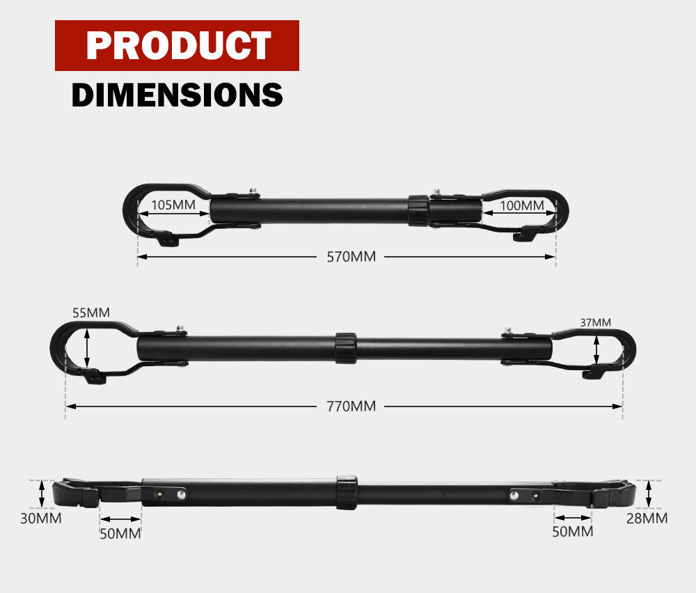SAN HIMA Bicycle Bike Bar Conversion Adaptor