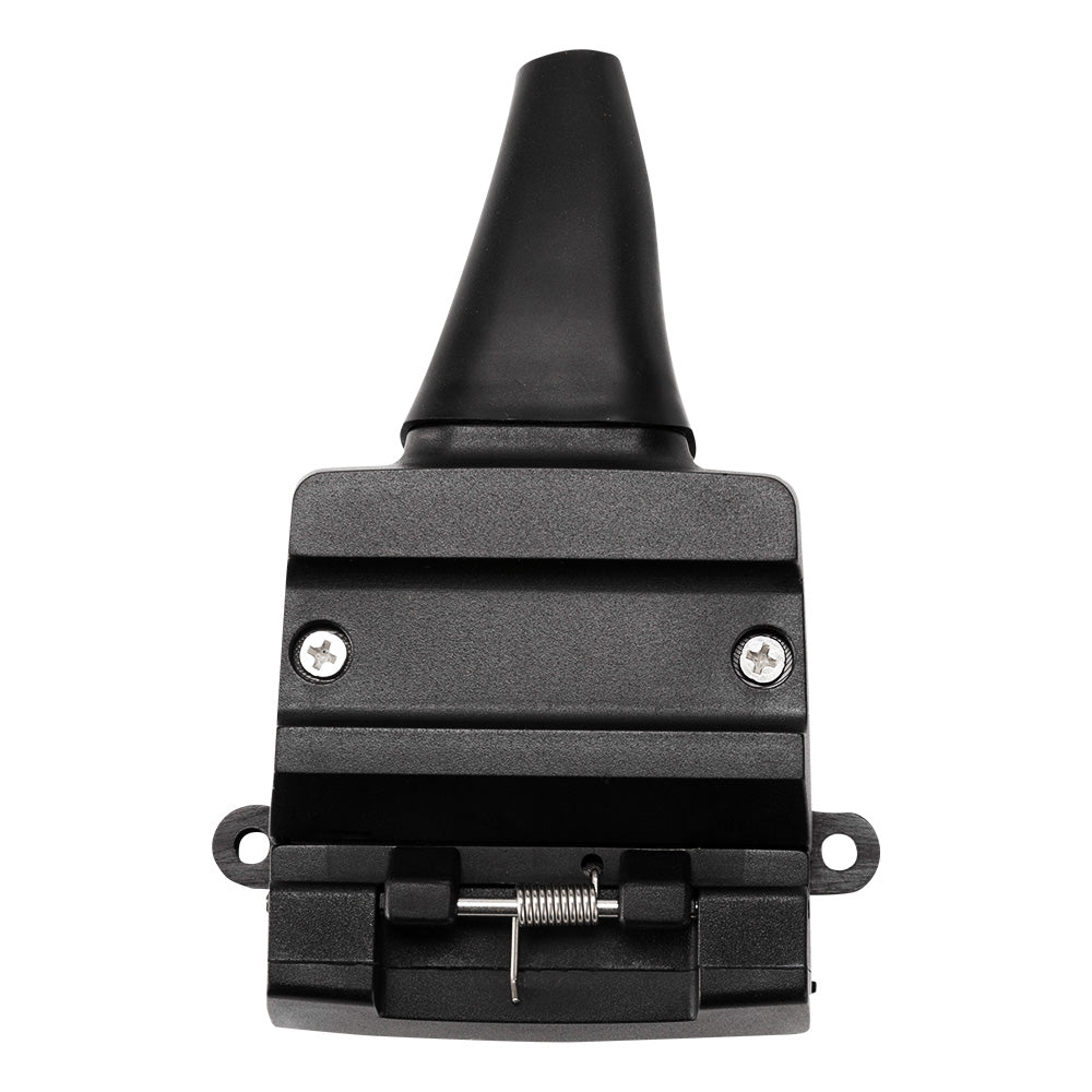 SAN HIMA 12 Pin Flat Trailer Adaptor Socket Plastic Connector Trailer Caravan