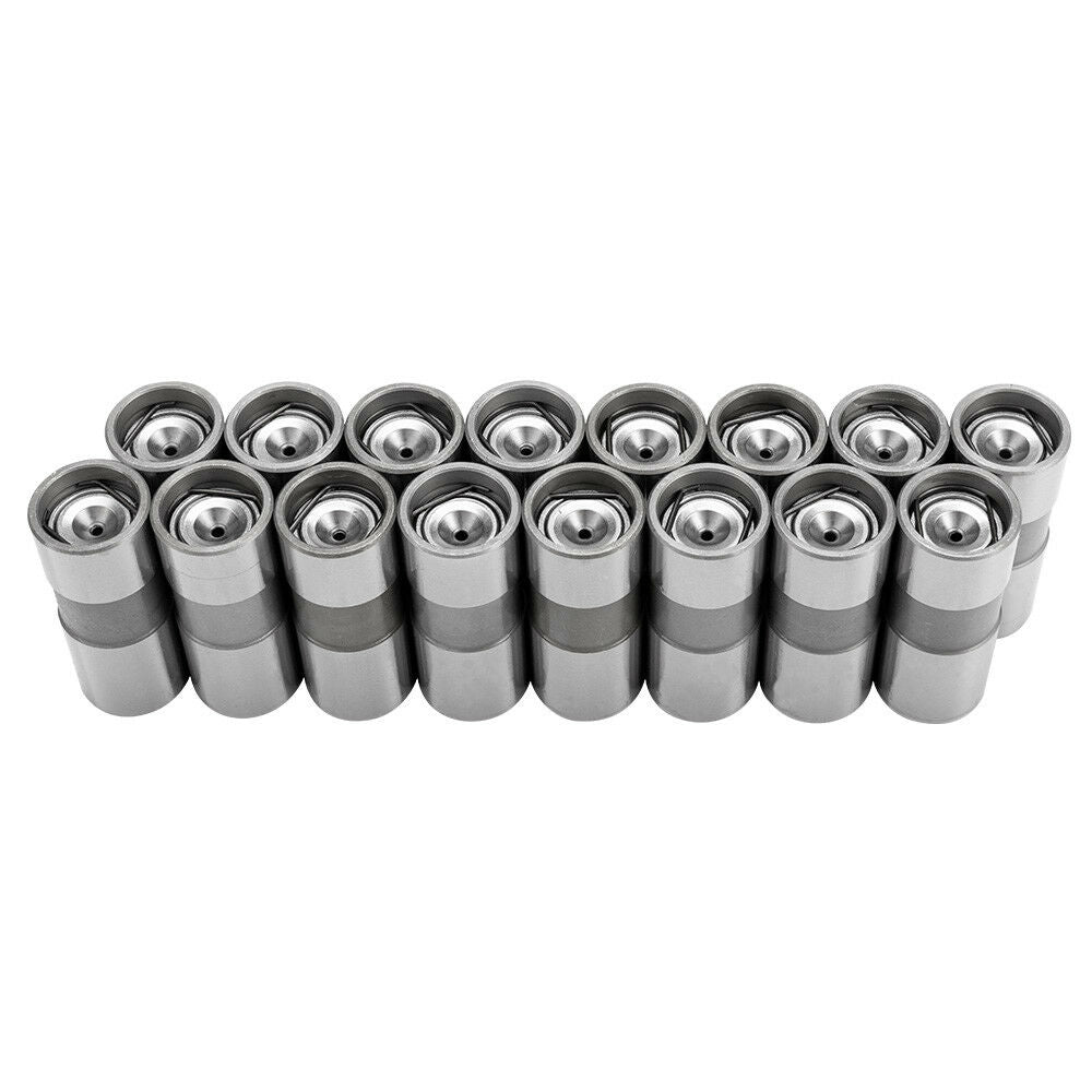 Fieryred 16PCS Chevy SBC 350 BBC 454 Holden 0.842" Hydraulic Flat Tappet Lifters