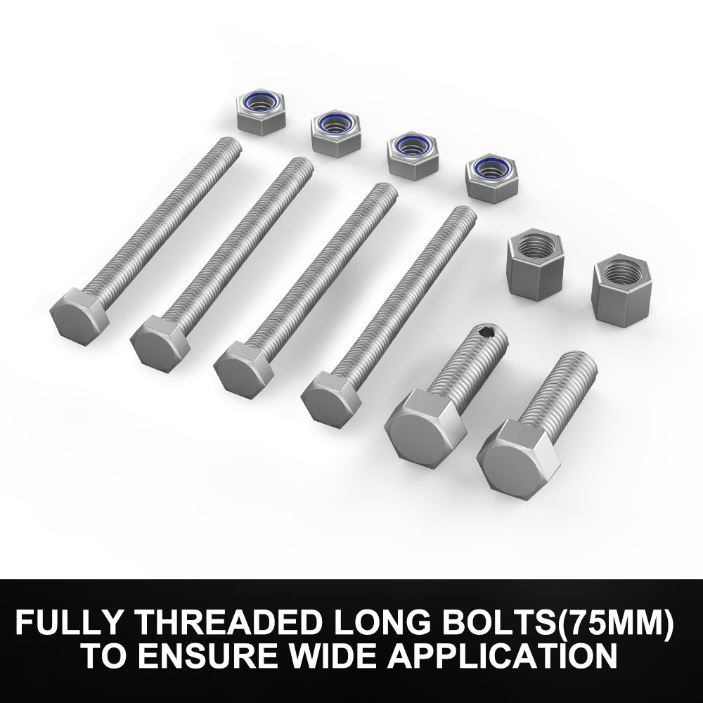 MOBI Heavy Duty Steel Spare Wheel Bracket & Lock