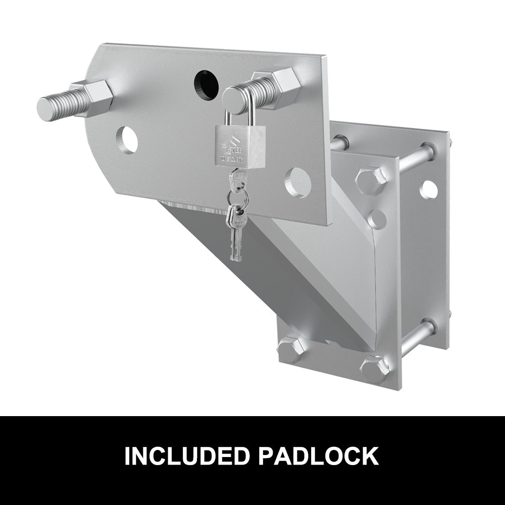 MOBI Heavy Duty Steel Spare Wheel Bracket & Lock