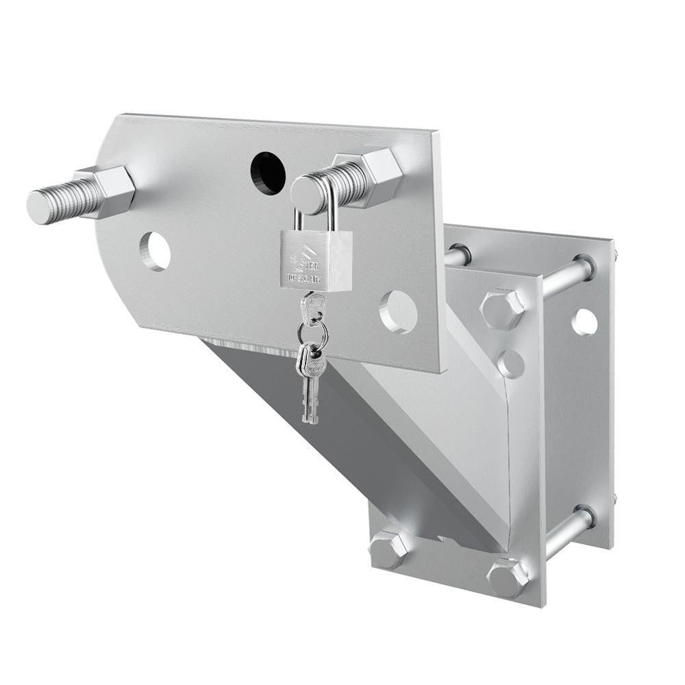 MOBI Heavy Duty Steel Spare Wheel Bracket & Lock
