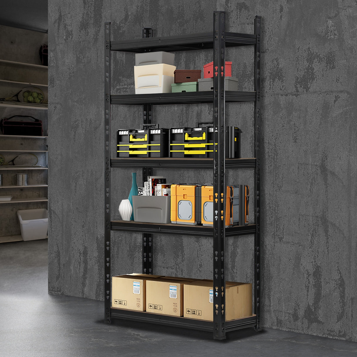 Sharptoo Warehouse Shelving Garage Shelves Storage Rack Pallet Racking 1.8*1.2m